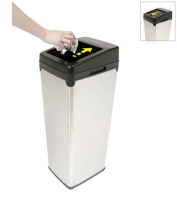 iTouchless® SX 14-gal. Stainless Steel Touchless Trashcan®