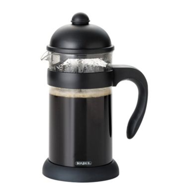 Bon Jour® 8-Cup Hugo French Press with Unbreakable Carafe - Black