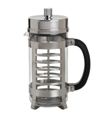Bon Jour® 8-Cup Linear French Press - Polished Stainless Steel