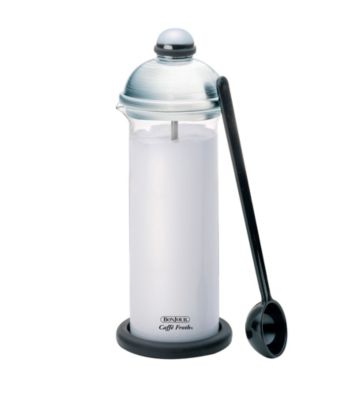 Bon Jour® Brushed Stainless Steel Caffe Froth Maximus Manual Frother