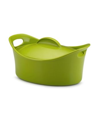 Rachael Ray® Green Stoneware 4.25-qt. Casseroval™
