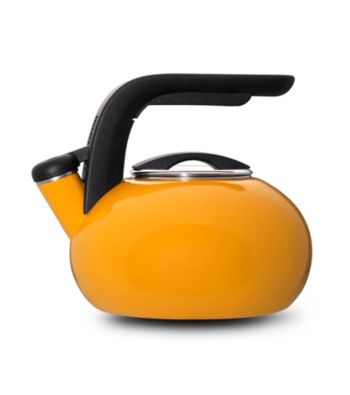 KitchenAid® Mustard Gourmet Essentials 1.5-qt. Porcelain Teakettle