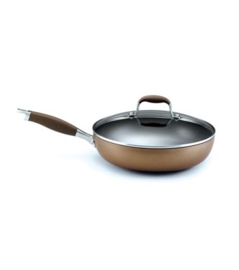 Anolon® Advanced Bronze Collection Covered Deep Skillet