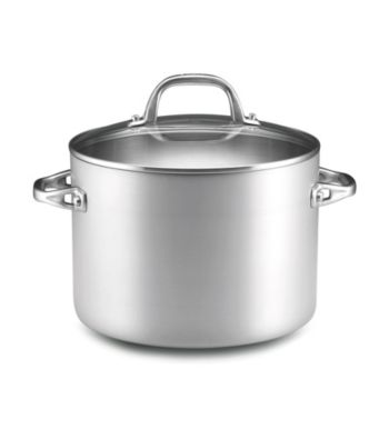 Anolon® Chef Clad 8-qt. Covered Stockpot