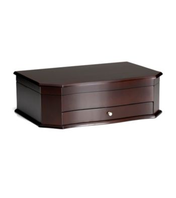 Wallace® Dark Walnut Bow-Front Flatware Chest