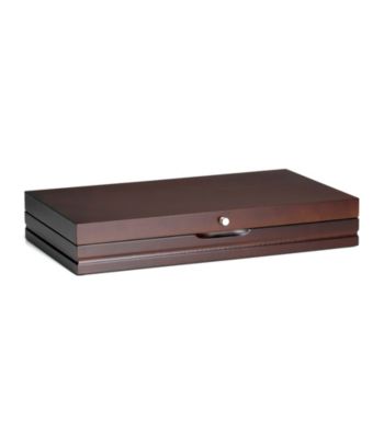 Wallace® Continental Dark Walnut Single Drawer Large Flatware Storage Chest