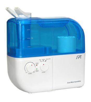 Sunpentown® Dual-Mist Ultrasonic Humidifier - White