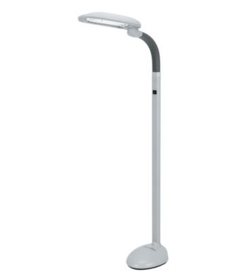 Sunpentown® EasyEye 2-tube Energy Saving Floor Lamp with Ionizer