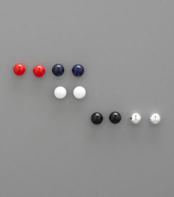 Studio Works® Set of Five Ball Stud Earrings