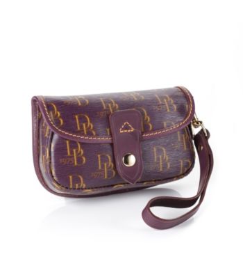 dooney and bourke plum handbag