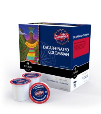 Timothy's World Coffee® Columbian Decaf 108-pk. K-Cup® Portion Pack