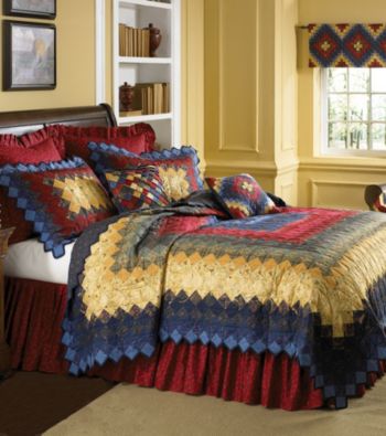 Chesapeake Trip Around the World Signature Quilt Bedding Collection by Donna Sharp®