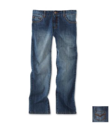 DKNY® Boys' 2T-20 Khaki Tint Straight Leg Jeans