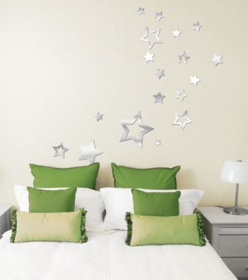 Lot 26 Studio® Mirror Stars Wall Decals