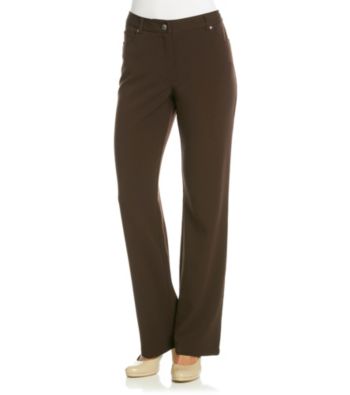 Rafaella® Petites' 5-pocket Textured Pants