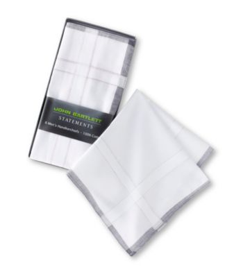John Bartlett Statements Men's 6-Pack Handrolled Hankerchiefs - Multi
