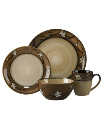 Pfaltzgraff® Everyday Flora Gold 16-pc. Dinnerware Set