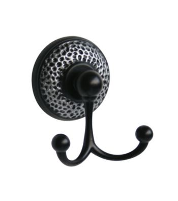 Elegant Home Fashions® Sonoma Towel Double Hook - Matte Black