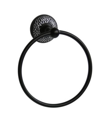 Elegant Home Fashions® Sonoma Towel Ring - Matte Black