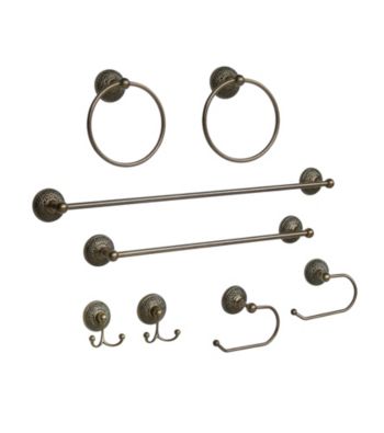 Elegant Home Fashions® Sonoma 8-pc. Set - Antique Brass