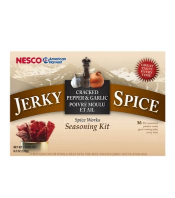 Nesco® American Harvest Jerky Spice Works Garlic & Cracked Peppers 36-pk.