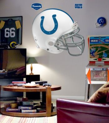 NFL® Indianapolis Colts Helmet Stick-on Wall Graphic