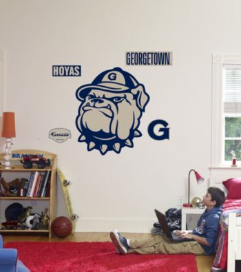 NCAA® Georgetown Hoyas Logo Stick-on Wall Graphic