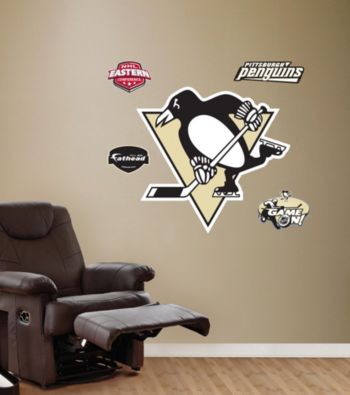 NHL® Pittsburgh Penguins Stick-on Wall Graphic