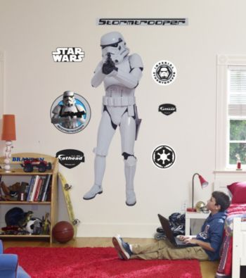 Stormtrooper Stick-on Wall Graphic