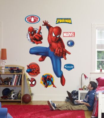 Spider-Man Webslinger Stick-on Wall Graphic