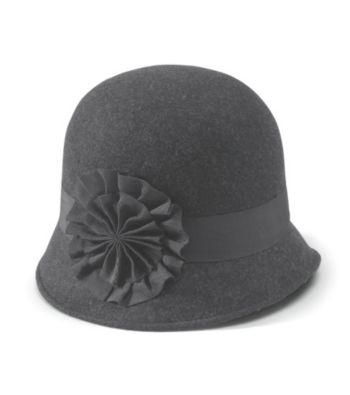 San Diego Hat Co.® Flower Accented Cloche
