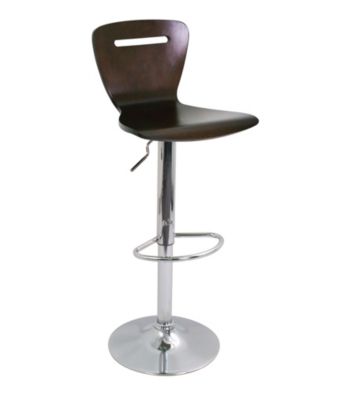 Lumisource® H2 Bent Wood Barstool