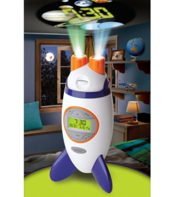 Blue Hat Toy Company® Kids' Projection Alarm Clock