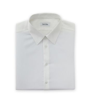 Calvin Klein Men's Steel Dress Shirt - White