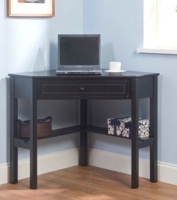 TMS Corner Desk - Black