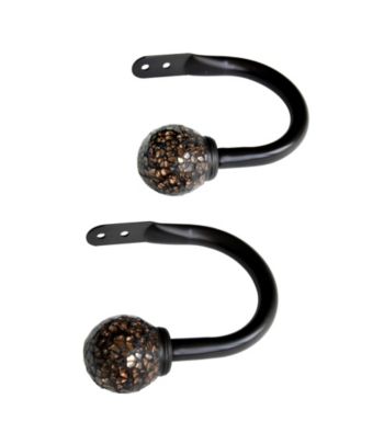 Elegant Home Fashion® Camden ABDC Holdback - Amber & Chocolate