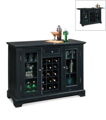 Home Styles® Bedford Bar Cabinet - Black