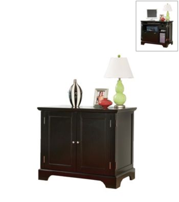 Home Styles® Bedford Compact Office Cabinet - Ebony