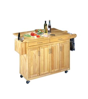 Product: Home Styles® Wood Top Kitchen Cart with Breakfast Bar ...