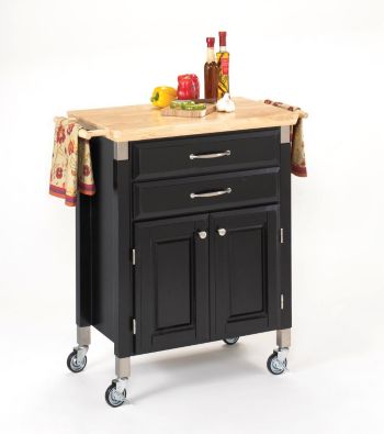 Home Styles® Dolly Madison Prep and Serve Cart - Black