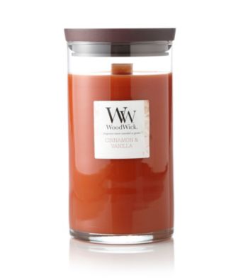 WoodWick® Jar Candle - Cinnamon/Vanilla