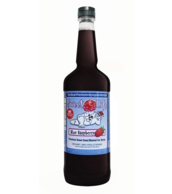 Great Northern Popcorn Company 1 Quart Snow Cone Syrup - Blue Raspberry Sweet Life