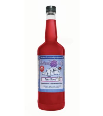 Great Northern Popcorn Company 1 Quart Snow Cone Syrup - Tiger Blood Sweet Life
