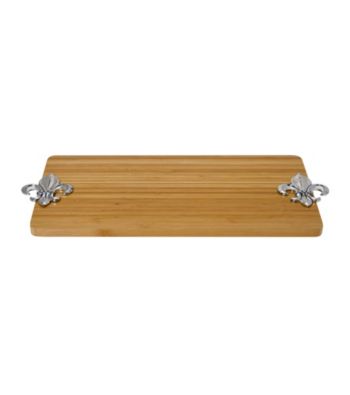 Thirstystone Fleur de Lis Bamboo Serving Tray