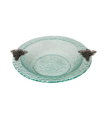 Thirstystone® Grapes Round Glass Bowl