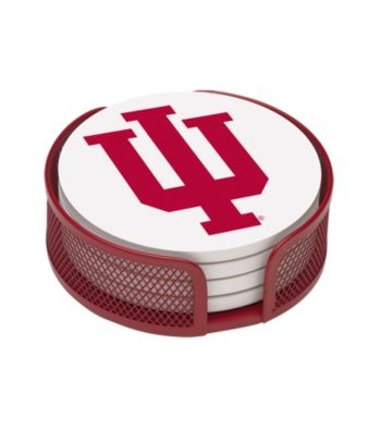 Thirstystone® Indiana University 4-pc. Coaster Set with Holder