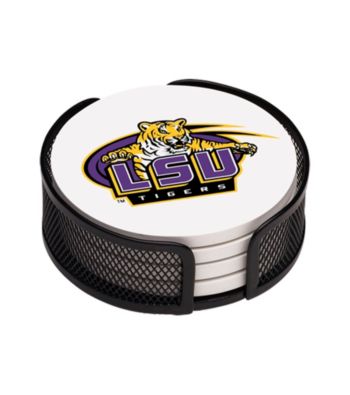 Thirstystone® Louisiana State University 4-pc. Coaster Set with Holder