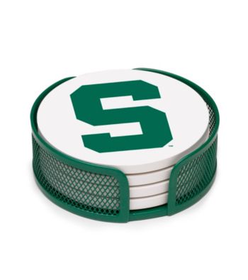 Thirstystone® Michigan State University 4-pc. Coaster Set with Holder
