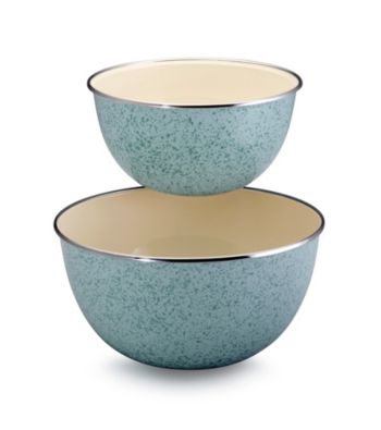 Paula Deen® Blue Signature Enamel on Steel 2-pc. Mixing Set