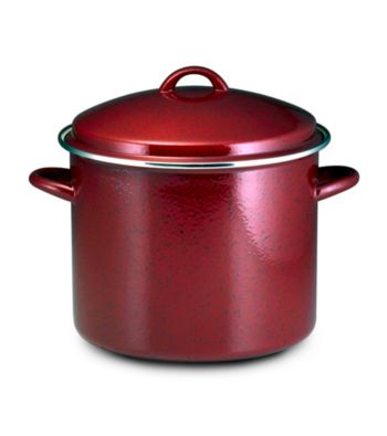 Paula Deen® Signature Enamel on Steel 12-qt. Covered Stockpot